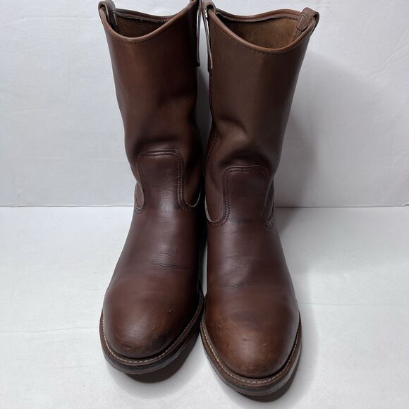 Red Wing 2265 Pecos Steel Toe Leather USA Nailseat Work Boots Men's Size 14B - Picture 2 of 16